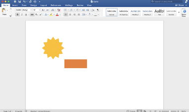 Add Shapes to Word Documents in .NET