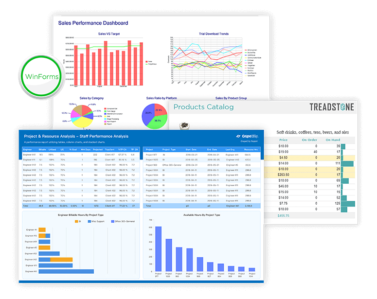 WinForms Reporting Tool | Design Custom WinForms Reports in Code ...