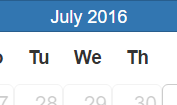 ASP.NET Calendar