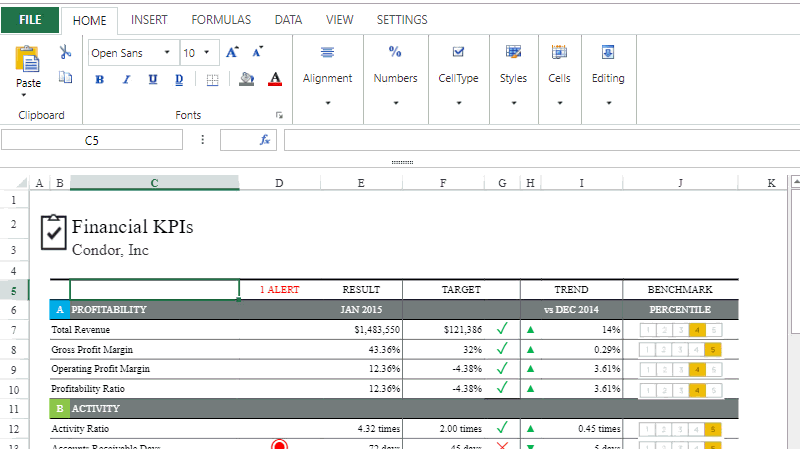 Entwerfen Sie in wenigen Augenblicken Excel-ähnliche JS-Tabellen